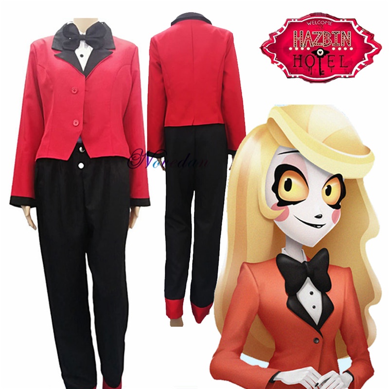 PreOrder Hazbin Cosplay Hotel Charlie Cosplay Costume Uniform Adult Women Birthday Party Halloween C