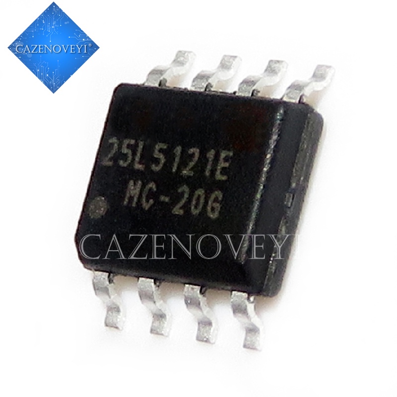 10pcs Ic Mx25L5121Emc-20G Mx25L512Mc-12G Mx25L5121E Mc-20G 25l5121e Sop-8