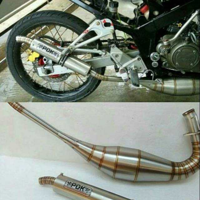 knalpot pdk for ninja r, ninja rr, ninja ss