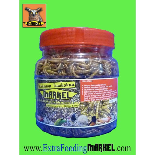

Ulat Hongkong Kering 200gr Toples
