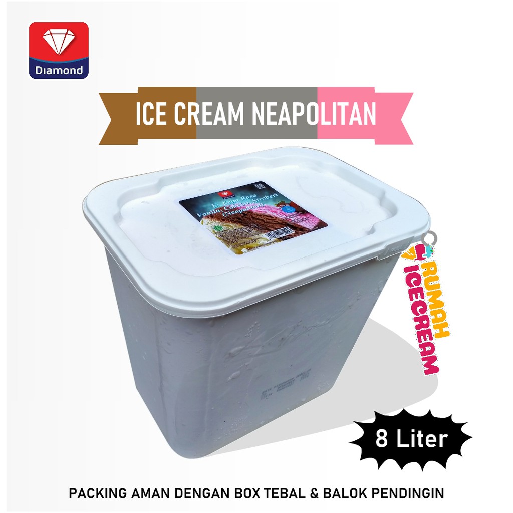 

Ice Cream / Es Krim 8 Liter Diamond