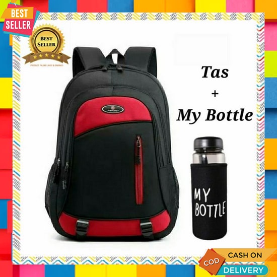 Ransel Sekolah Sma Smp Sd Anak Laki Laki Polo Hitam Ransel Anak Peremp Tas Backpack Laki Laki Tas