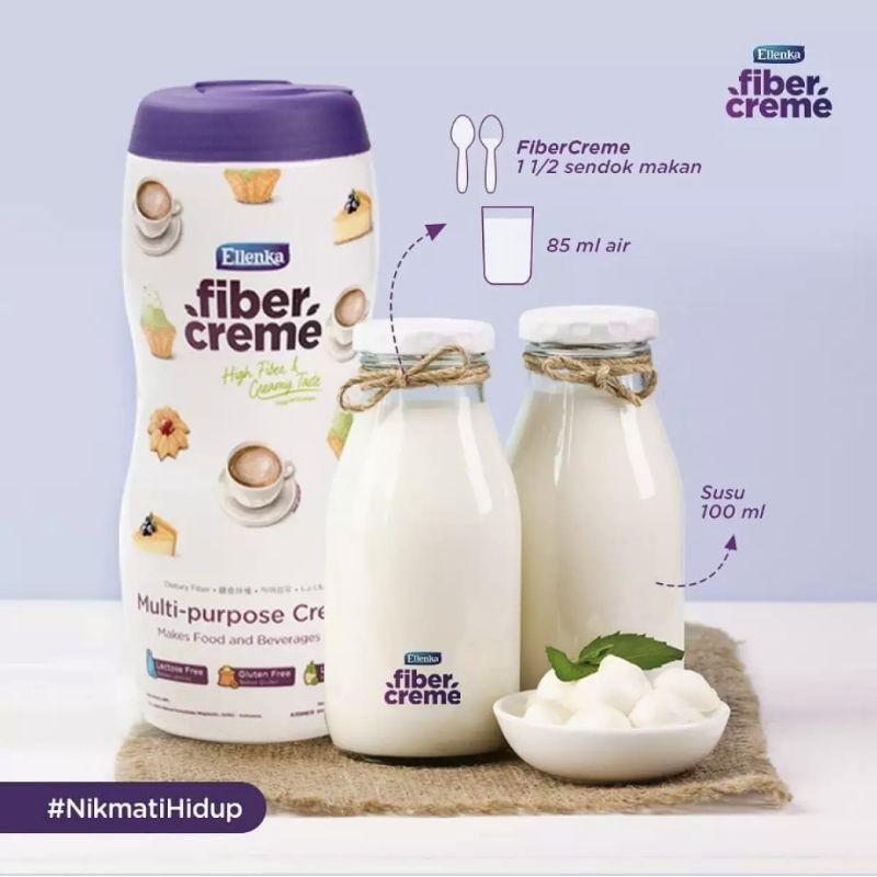 

FIBER CREME - 168gr | Creamer Krimer Pengganti Santan / Susu untuk Masakan