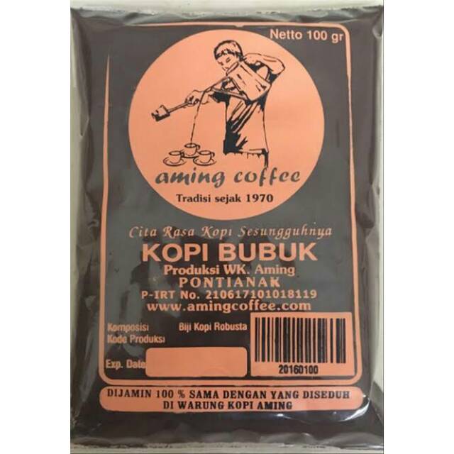 

KOPI AMING 100 GRAM KOPI LEGENDARIS