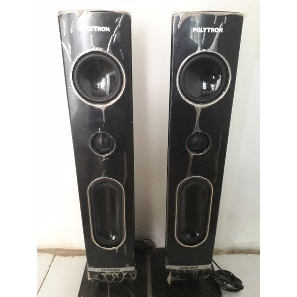 SPEKER PASIF TV LED POLYTRON 32 INCH (tanpa kaki)