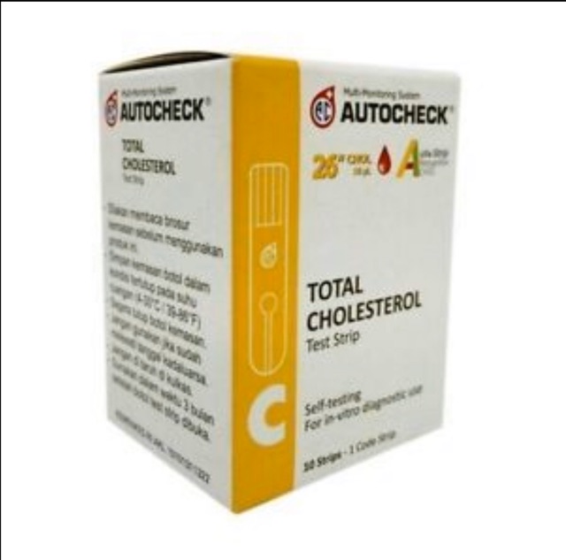 Strip cholesterol autocheck