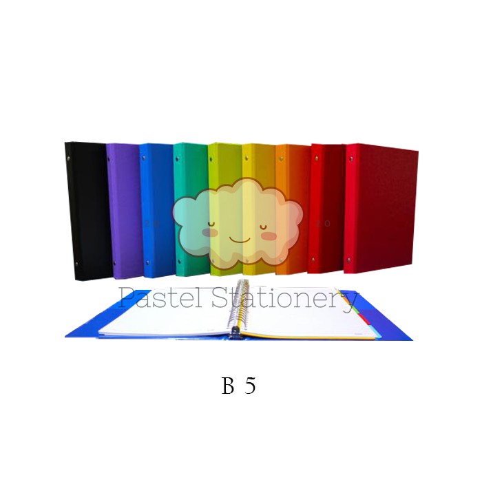 

Binder Note Bantex B5 - Buku Tulis Catatan Notebook Ring Loose Leaf