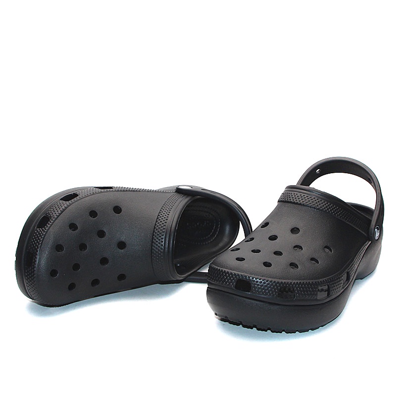 Sandal Crocs Classic Platform Clog / Sandal Karet / Sandal Anti Air / Sandal Pria 206750]