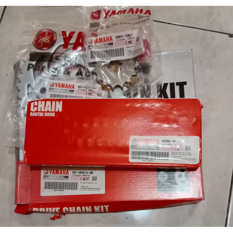 Gearset/rantai set RXK RX king original