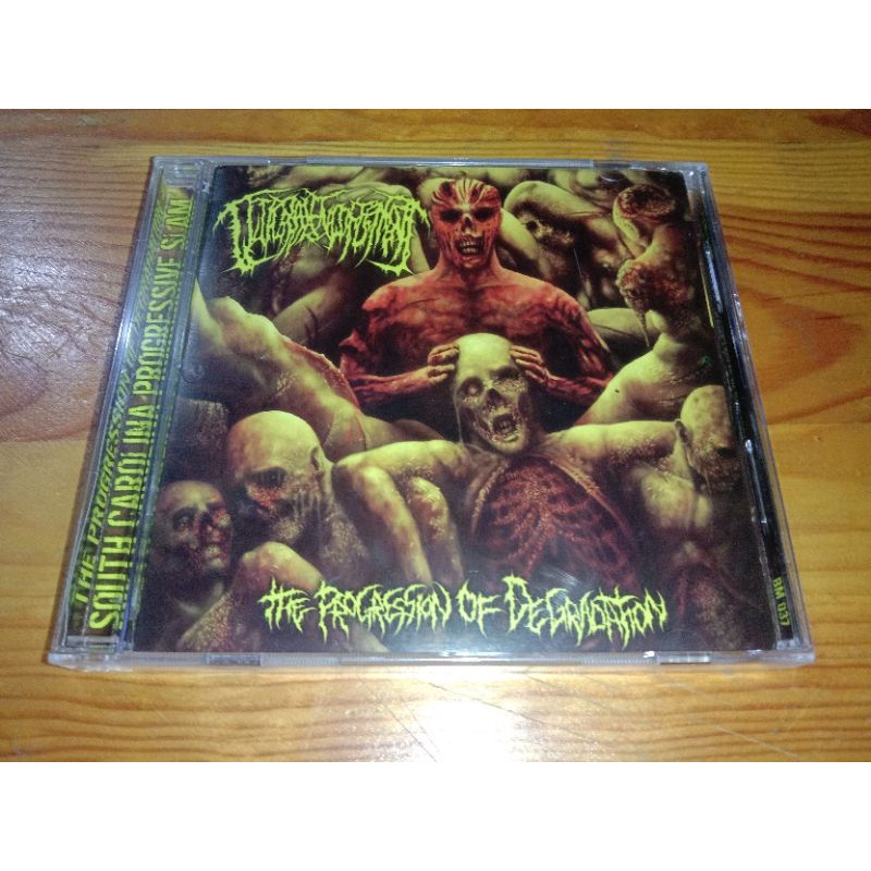 Guttural engorgement the progression of degradation art - CD original released By brutalmind