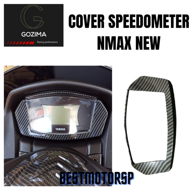 COVER TUTUP SPEEDOMETER NMAX NEW 2020-2023 CARBON