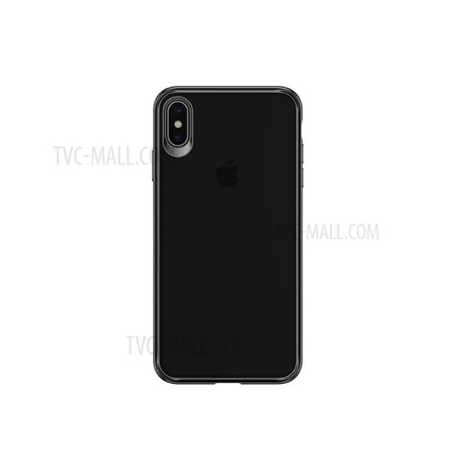 Case Iphone XS MAX 6.5 Usams mant series fuze casing cover transparan