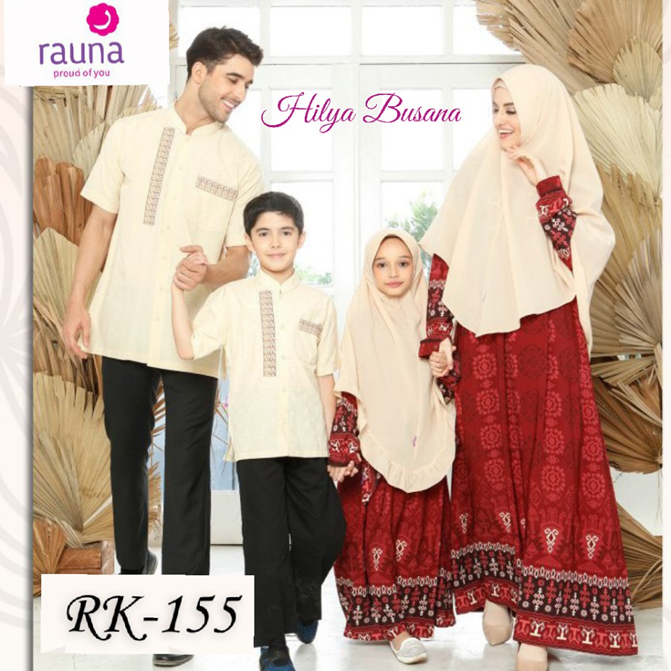 Sarimbit Keluarga Muslim / Rauna RK - 155 / Fashion Muslim