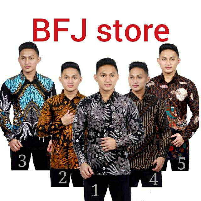 BATIK FINZA JAYA | BAJU BATIK PRIA Gus Azmi Syubbanul Muslimin Batik Katun Halus Hadroh