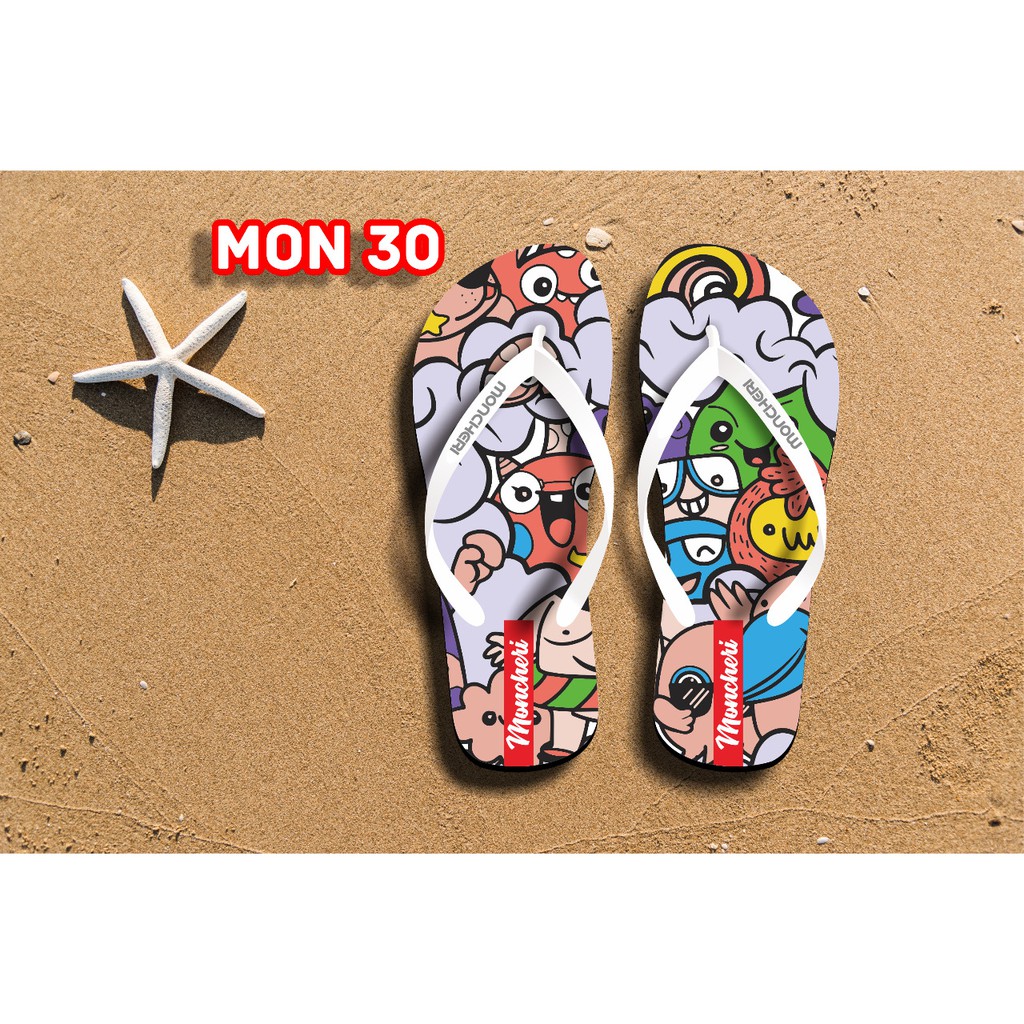 Sandal Wanita MONCHERY Clothing(9) Promo NEW lucu