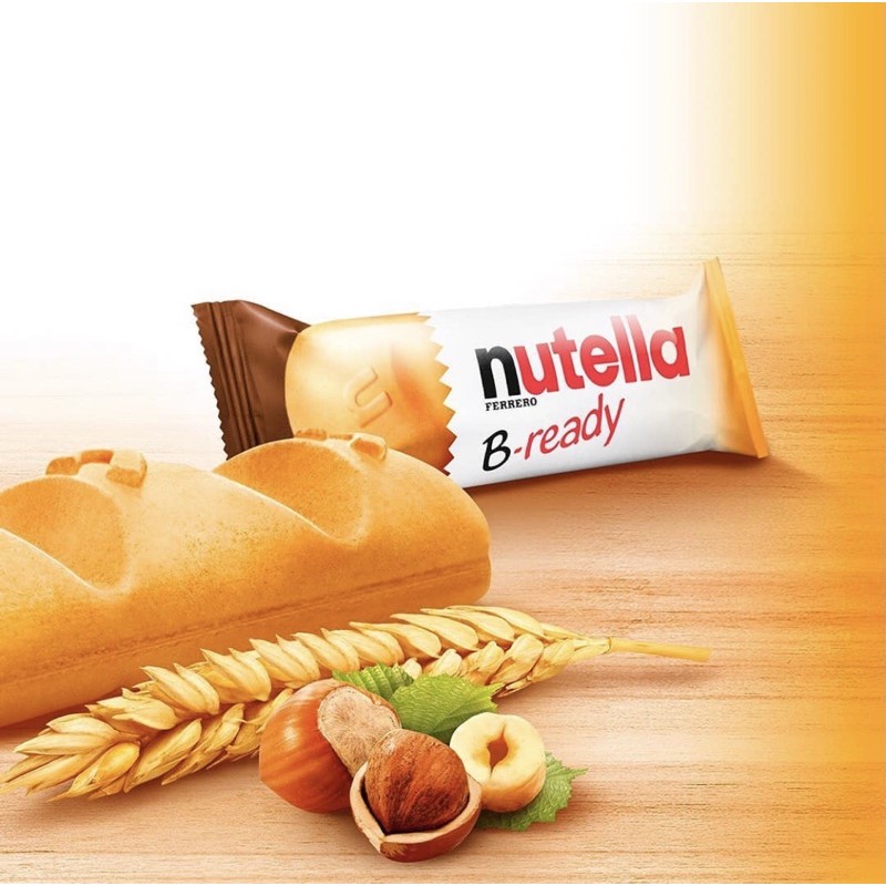 Nutella B ready coklat Bready crispy renyah satuan import arab saudi