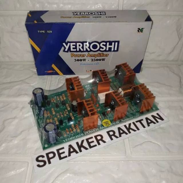 Kit Driver Power Amplifier Yiroshi YERROSHI 500-2500Watt 828