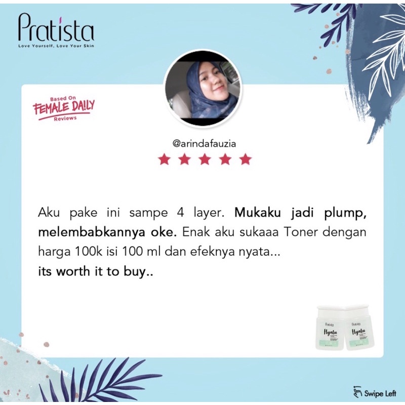 【Official Outlet】 PRATISTA - Facemist Calming Spray Cica Hydrating Mist Hyalu Toner Serum Retinol Renewal Pelembab Anti Acne Aging Penghilang Noda Bekas Jerawat Flek Hitam Pencegah Penuaan Dini Garis Halus Mencerahkan Melembabkan Skincare Viral BPOM