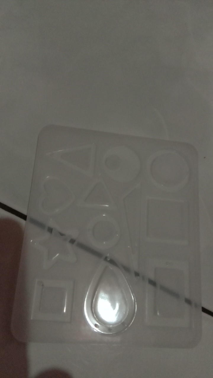 Inf Inf ✿ Cetakan Perhiasan / Anting / Kalung Bahan Silikon Akrilik Resin Diy