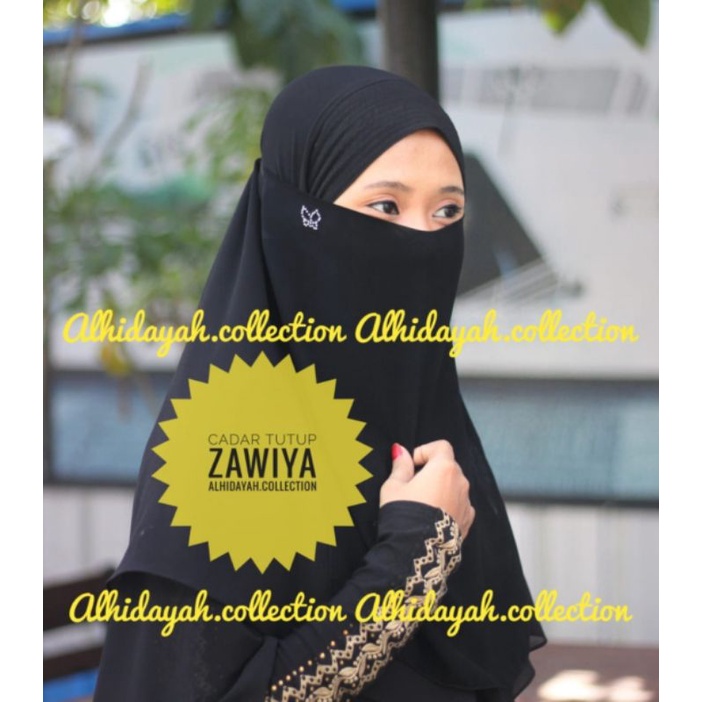 Cadar Zawiya Cadar Manik Kupu Viral | Cadar Niqob Temboro