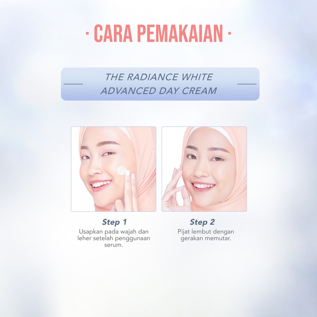 Kosmetik You The Radiance White Advanced Day Cream 30gr / Kirim Wajah Siang 30gr