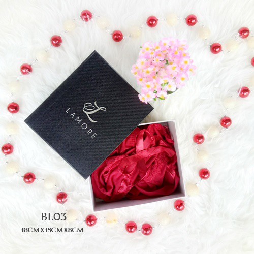 [SIAP KIRIM] Lamore Gift Box Hadiah Parcel Valentine Kotak Kado Eksklusif Small BL03