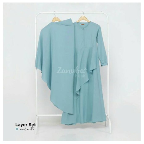 Gamis Layer Set Ori By Zanuba Hijab
