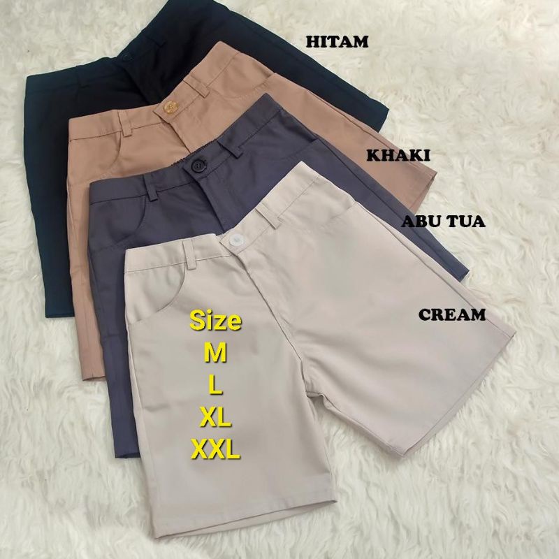 Paket 3pcs Celana Pendek Wanita Korea Style Dewasa Terbaru Hotpants