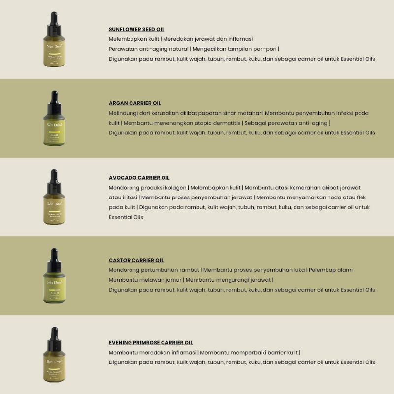 Castor oil - skin dewi original