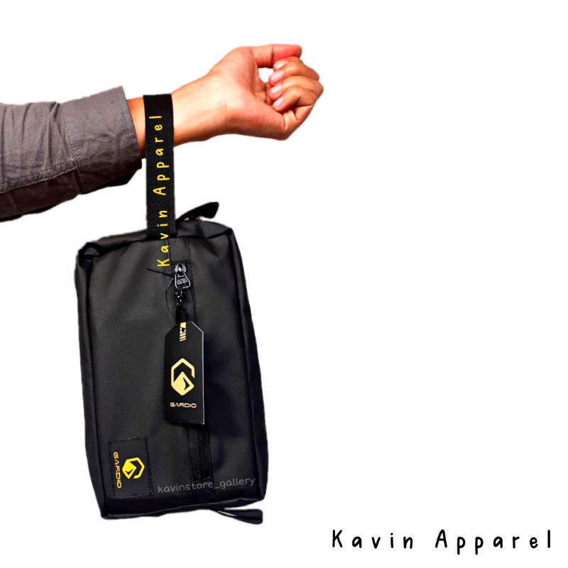 GARDIO TAS POUCH HP PRIA POUCH SELEMPANG POUCH TAS HANDBAG DISTRO ANTI AIR