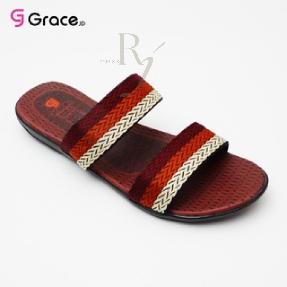 GRACE [RAJUT BAN 2] Sandal Cewek Turki/ Sandal Wanita Rajut/ Sandal Tali Ban 2/ Rajut ban 2