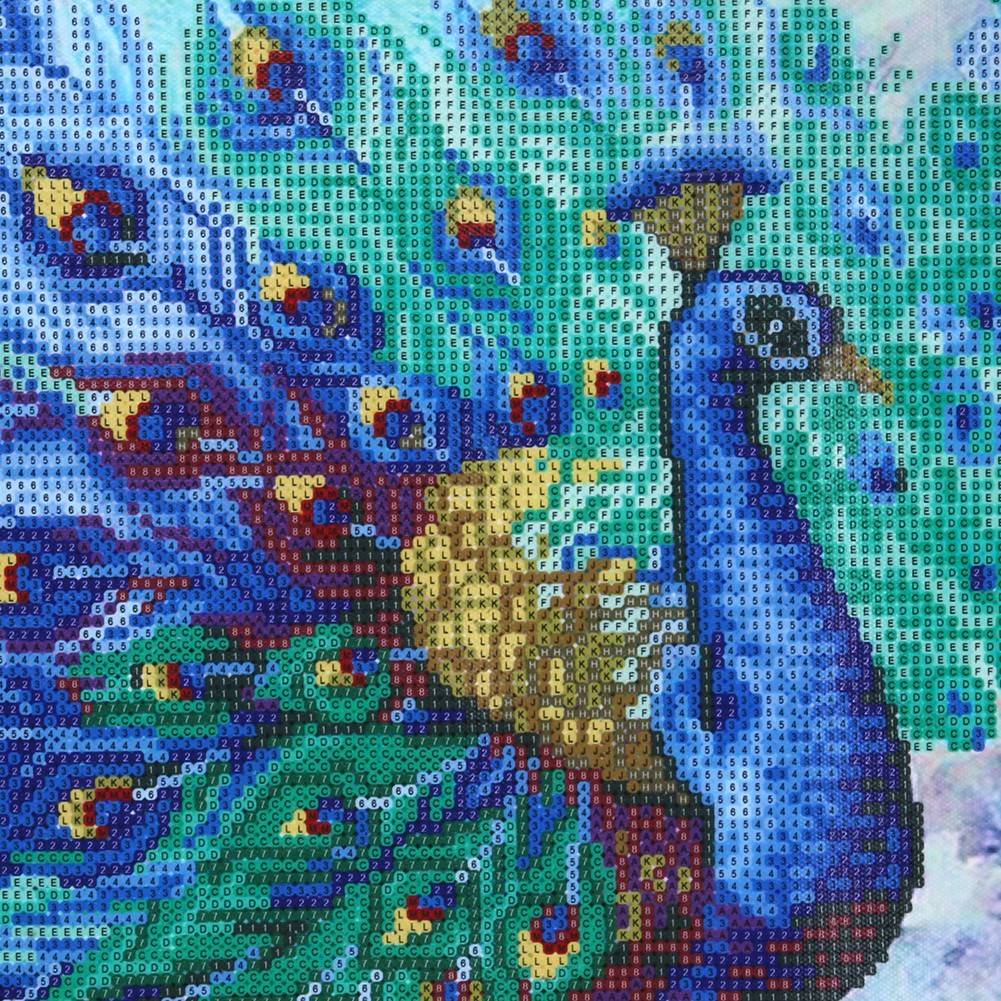 Cadia1 Cod Lukisan Diamond 5d Diy Gambar Burung Merak Untuk