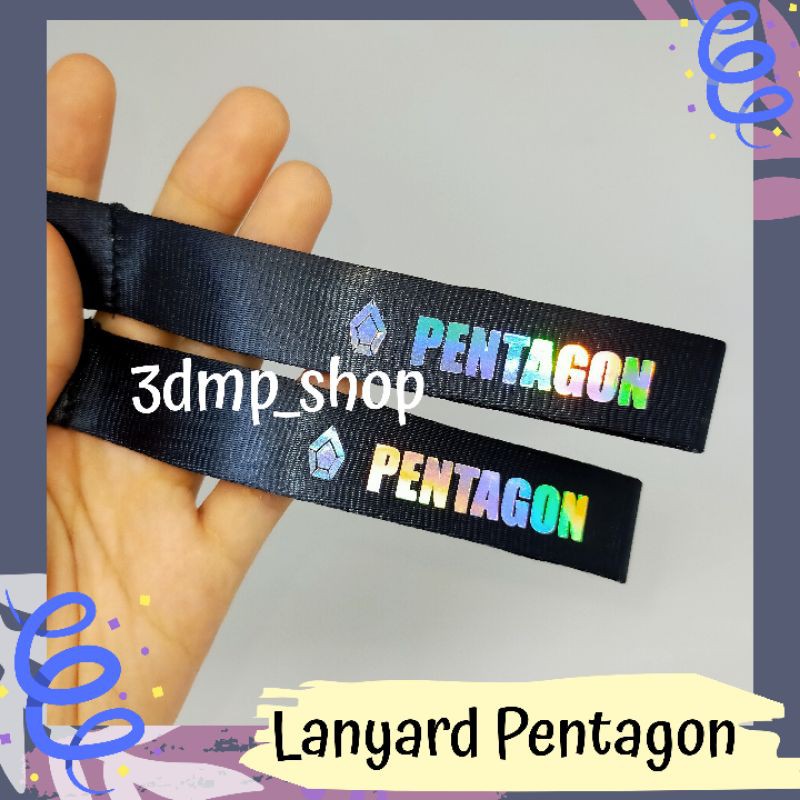 Lanyard Gantungan Keychain Pentagon Kpop