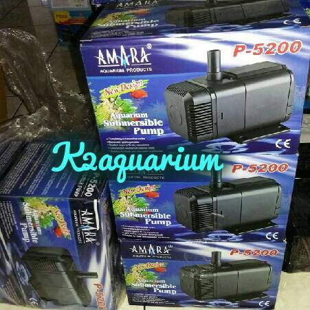 Pompa amara p5200 /pompa aquarium celup kolam/amara 5200