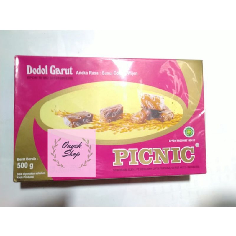 

Dodol Garut Picnic Piknik 500gram