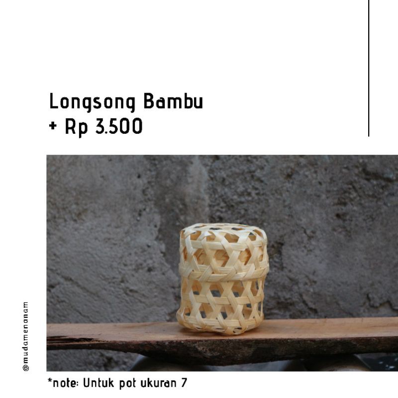 

Longsong Bambu Wrap Kado/ Kemasan Kado/ Bungkus Kado