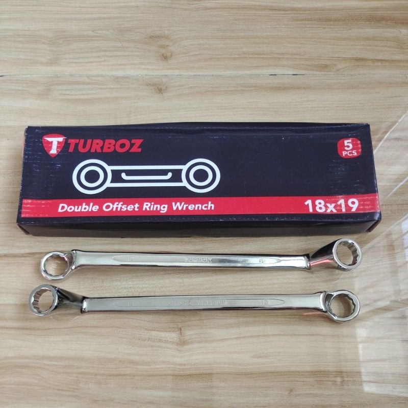 Turboz kunci ring 18x19 / double offset ring wrench 18x19 Turboz