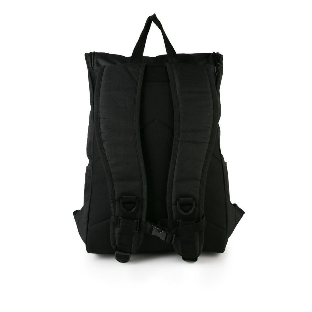 Tas Ransel Pria Wanita Laptop Backpack Gendong Punggung Sekolah Kerja Kuliah Travelling Original Urban Stgl Black