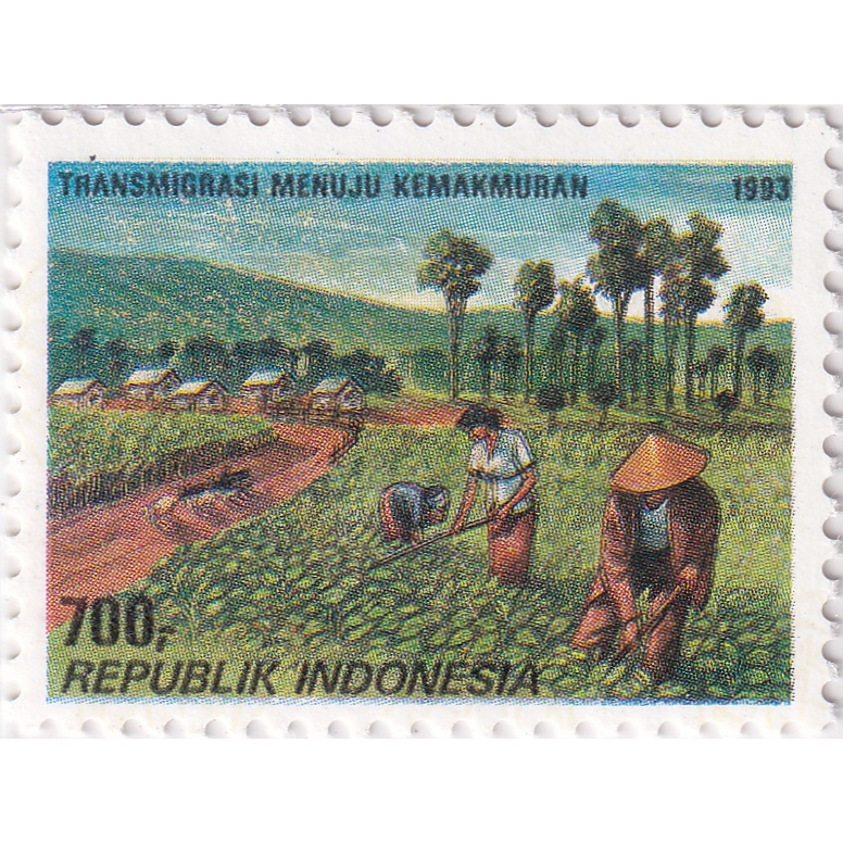 

Prangko Indonesia 1993 - Resettlement Program