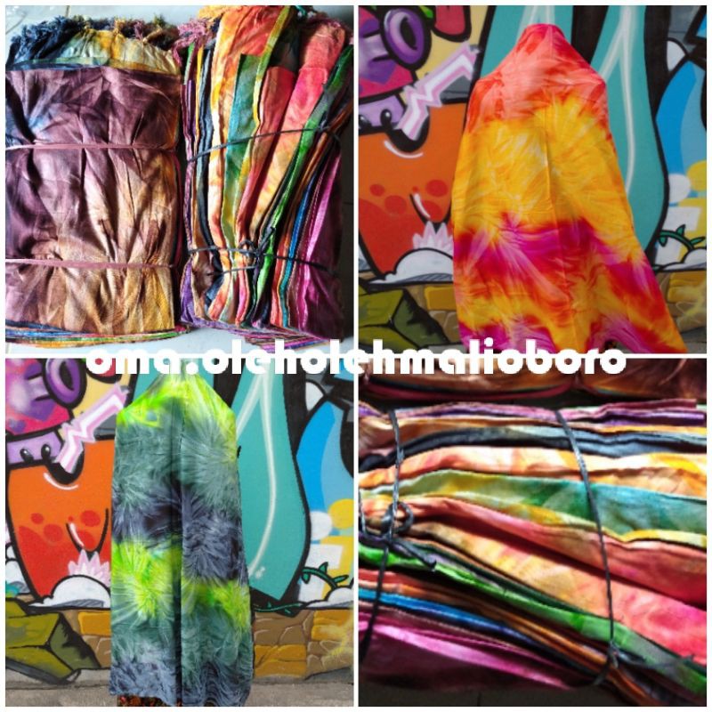 KAIN PANTAI BALI PELANGI KAIN BALI KAIN BATIK PELANGI TIEDYE KAIN RUMBAI ROK LILIT KAIN PELANGI MAND