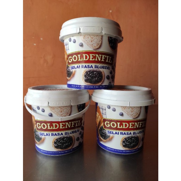 

Goldenfil Selai Rasa Bluberi 1KG