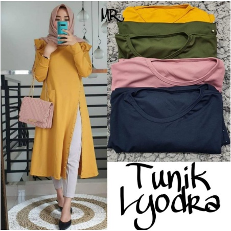 Baju Tunik Wanita Muslimah Mr Tunik Lyodra Untuk Remaja Tunik Terbaru 2022 Model Baju Tunik