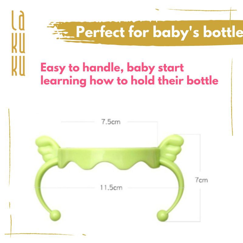 Aksesoris Tambahan Gagang Botol Susu Bayi - Bottle Handle Pegangan Botol Minum Bayi 150 ml &amp; 250 ml