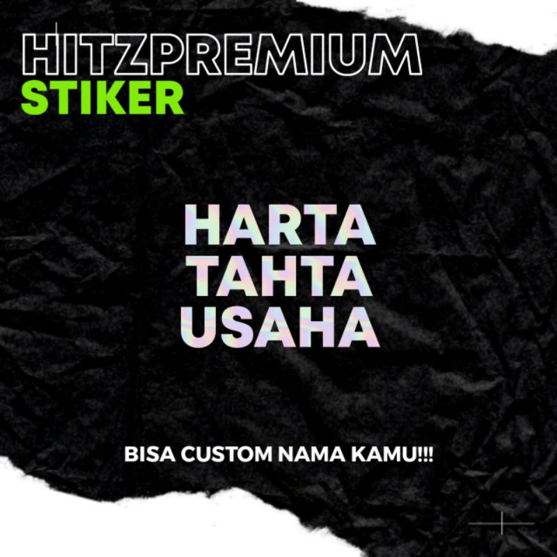 

STIKER/CUTTING HARTA TAHTA