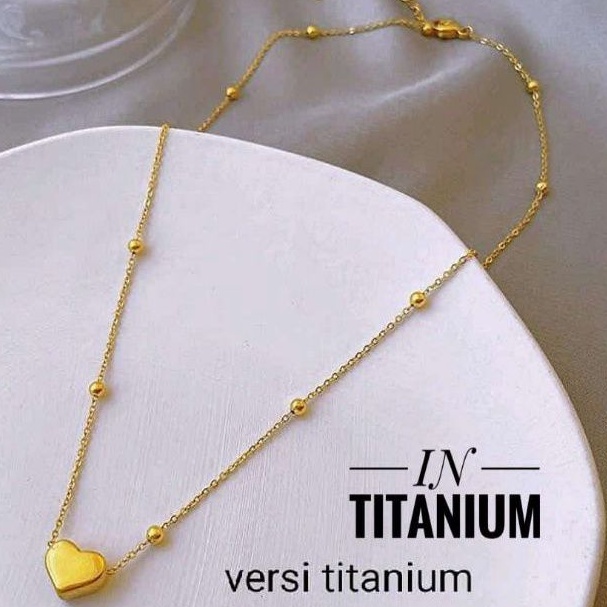 Titanium kalung wanita t88