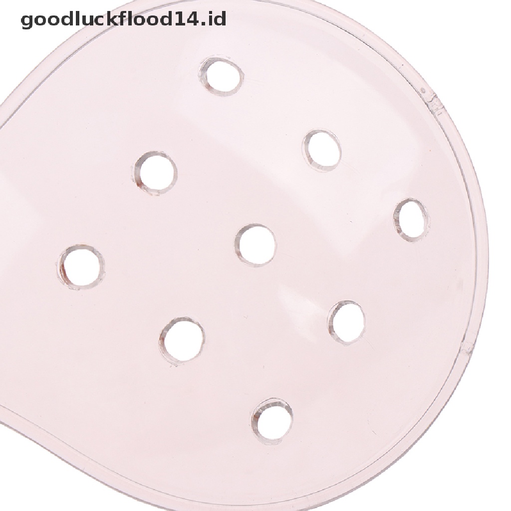 [OOID] 1Pcs Plastic Clear Plastic Eye Care Eye Shield With 9 Holes Needed After Surgery ID