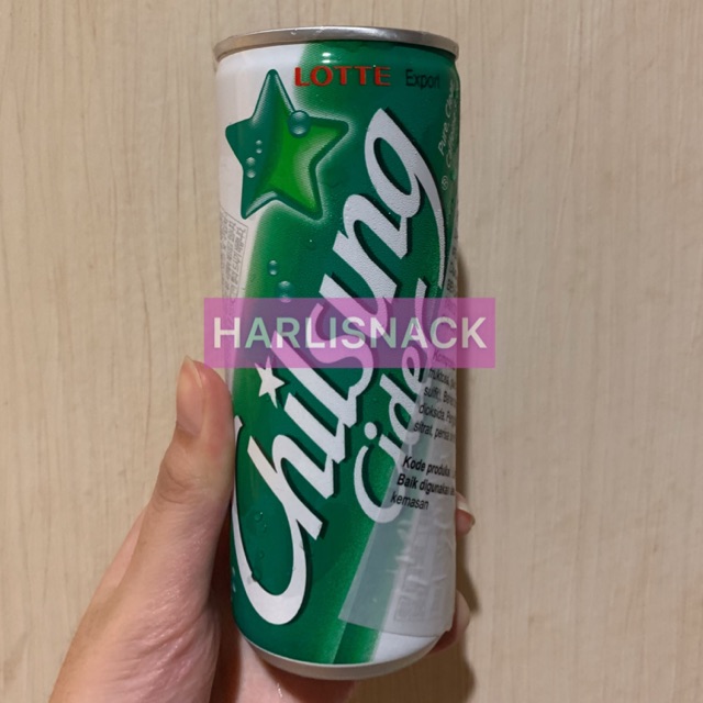 

Chilsung Saida Lotte Minuman Berperisa Lemon Berkarbonasi