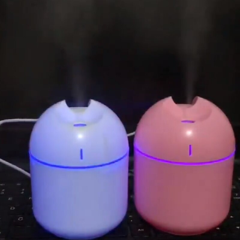 Mini Air Humidifier Aromatherapy LED Light 250ml - G250ml