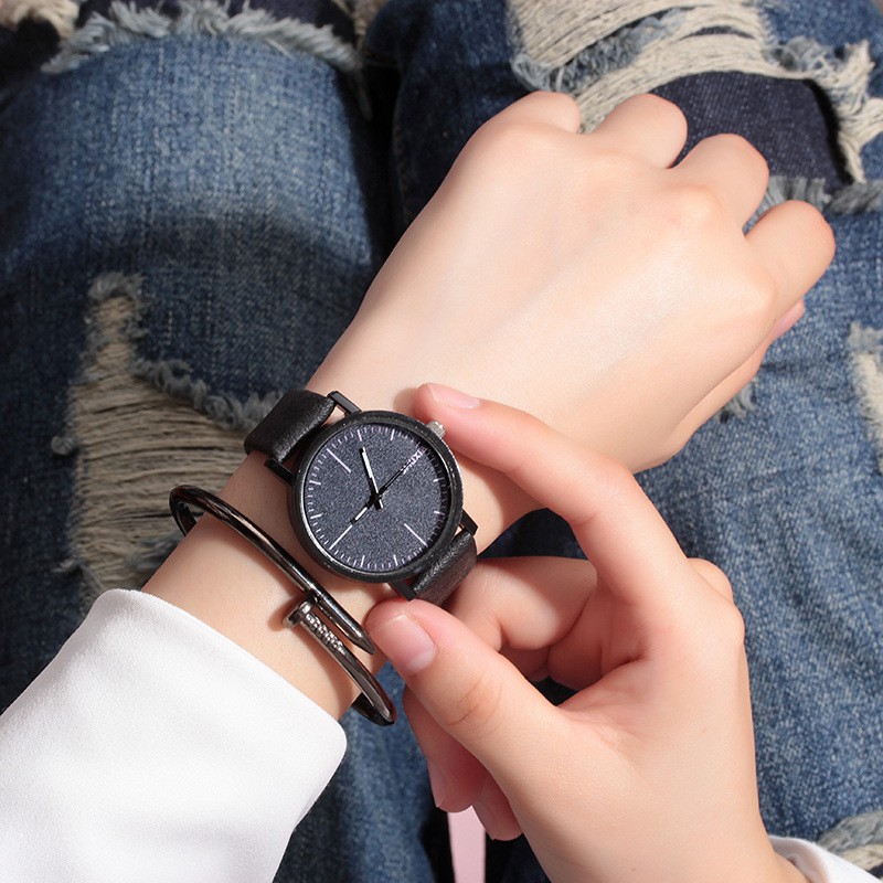 ✨READY✨Jam Tangan Wanita A0001 Jam Tangan Quartz Jam Tangan Couple Wanita Anti Air Gaya Korea