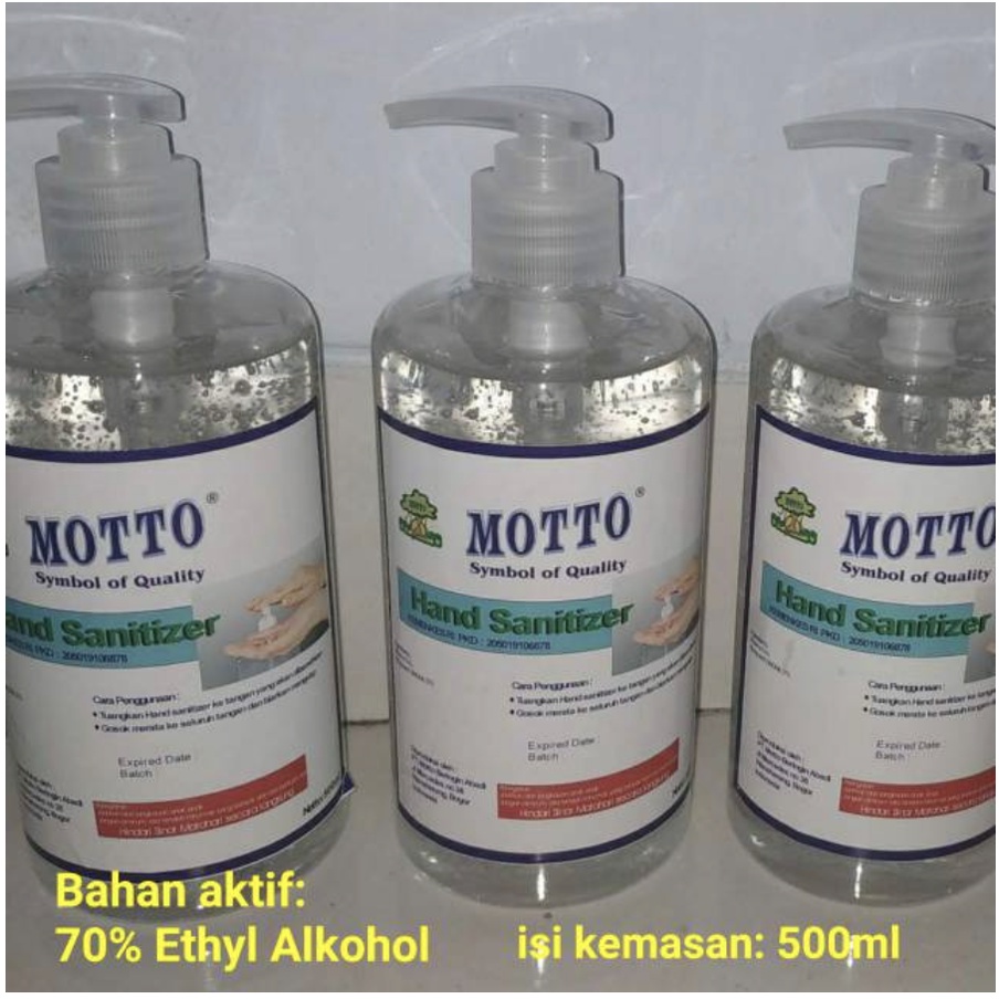 Hand Sanitizer AntiSeptic Gel Pembersih Tangan Pencegah Bakteri